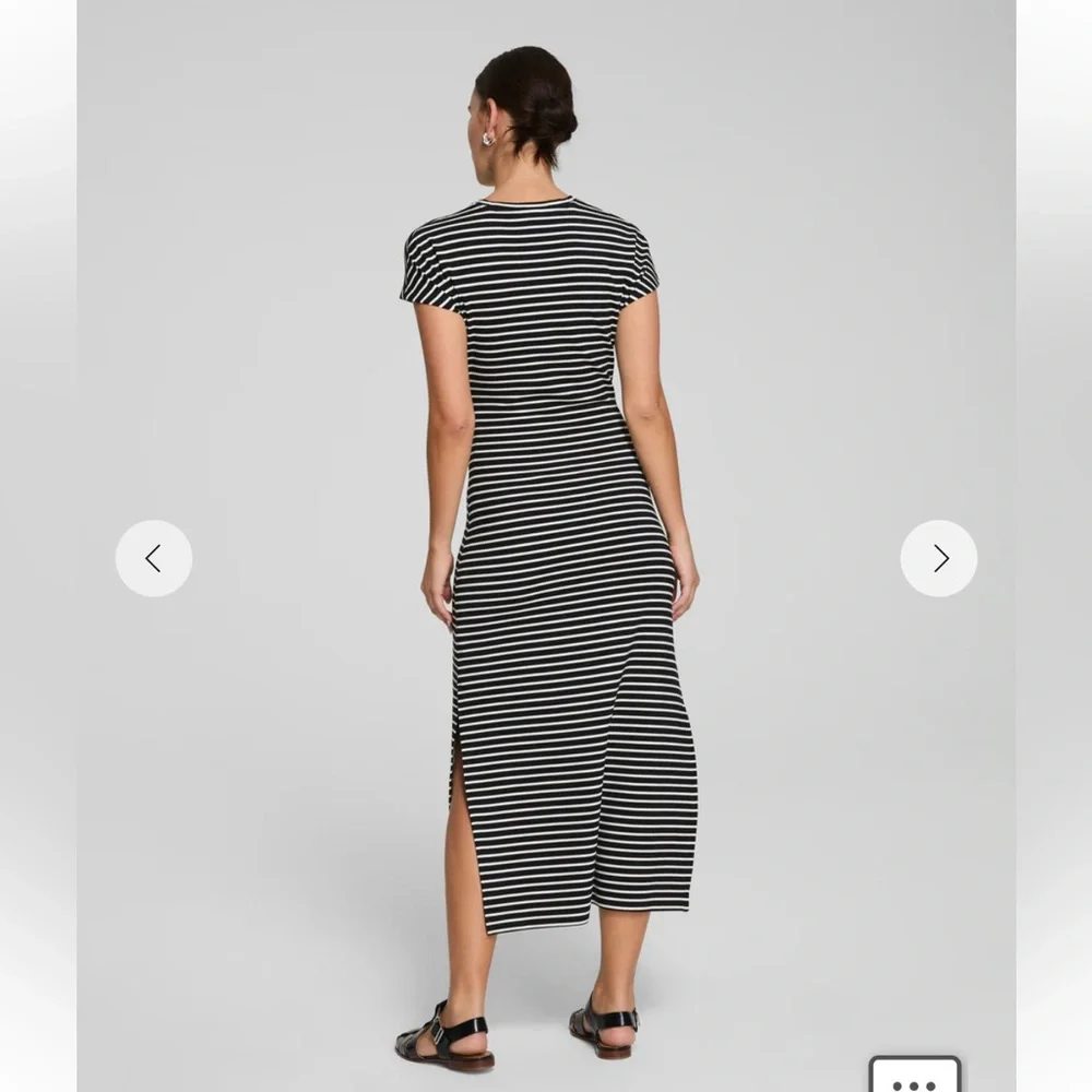 NWT SPANX AirEssentials Tie Waist Maxi Dress - Picture 2 of 5
